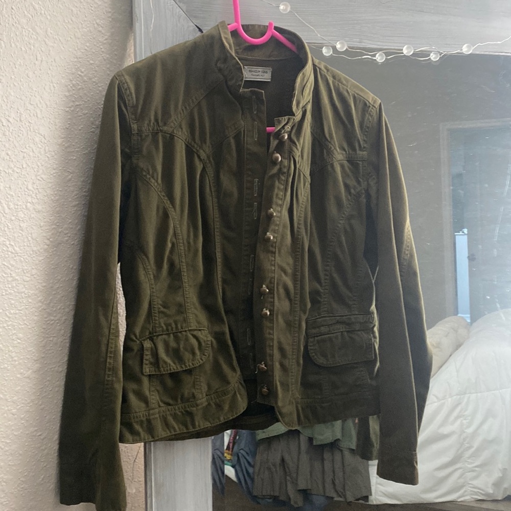 Cargo green jacket